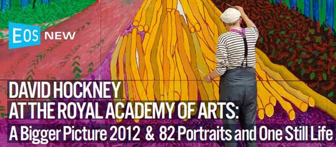 David Hockney at the Royal Academy of Art